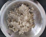 A picture of step 1 of Doodhi Muthiya.
