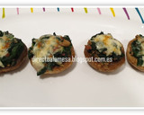 Foto del paso 7 de la receta: Champiñones rellenos de espinacas