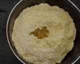 A picture of step 2 of Cornmeal Poori.