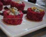 A picture of step 7 of Potato-Beetroot Salad.
