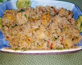 A picture of step 18 of Chinese Pulao.