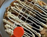 A picture of step 4 of Okonomiyaki 🍕.