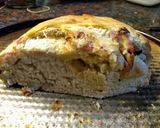 Foto del paso 3 de la receta: Pan casero relleno de jamón y queso, con harina Pureza