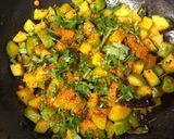 A picture of step 3 of Baby Marrow Curry (South Indian Style).