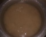 A picture of step 1 of Masala mater poulao.