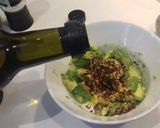 A picture of step 2 of Snack time Spicy Crushed Avocado on wholegrain toast.