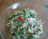 Foto langkah ke 5 dari resep Tumis buncis toge telur.