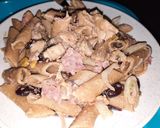 Tésztasaláta baconnel töltött pulykaszárnyból recept fázis 5 fotója
