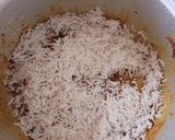 A picture of step 5 of Kathal (Jackfruit)ki biryani.