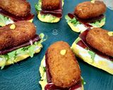 Foto del paso 3 de la receta: Canapé de cecina con croquetón de pularda y trufa