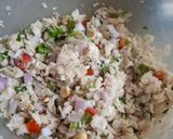 A picture of step 3 of Dadpe pohe.