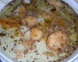 A picture of step 7 of Bhagray Dahi Baray.