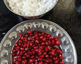 A picture of step 5 of Sabudana.