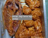 Gambar langkah 4 resipi Ayam Bakar Simple.