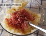 Foto del paso 2 de la receta Bolitas de patata con bacon