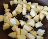 A picture of step 1 of Caramelised Apple Pudding.