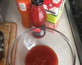 A picture of step 1 of Michoacán-Style Shrimp Cocktail and Non-Alcoholic Citrus Drink.