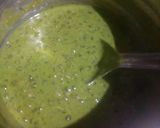A picture of step 5 of Peanuts Stuffed Banana Appe in Spinach Sabudana Pudding.