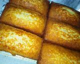 A picture of step 6 of Tutti Fruity cake.