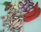 Foto langkah ke 1 dari resep Oseng Bunga Bawang Tempe Cumi.