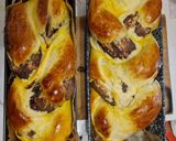 Nutellás-kakaós ostoros kalács recept fázis 3 fotója