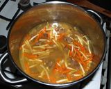 Tárkonyos pulykaraguleves zöldségekkel recept fázis 8 fotója