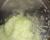 A picture of step 3 of Lauki ka Halwa.