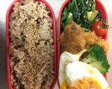 A picture of step 6 of Japanese Fried Spinach with Aburaage.