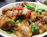A picture of step 8 of [Serve Hot] Three Cup Chicken.