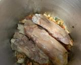 Foto del paso 2 de la receta Patas de cerdo con arroz y lentejas extra tiernas