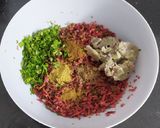 A picture of step 3 of Mixed vegetable Cutlet without potato.