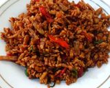 Foto langkah ke 4 dari resep Kering Tempe Daun Jeruk.