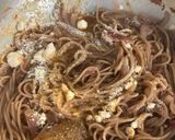 Foto del passaggio 4 della ricetta Spaghetti in padella 31 cipolla rossa di Tropea e Nduja
