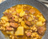 Pásztortarhonya kolbásszal és szalonnával recept fázis 5 fotója