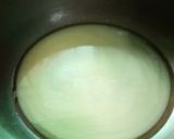 A picture of step 3 of Besan Halwa.