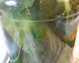 A picture of step 5 of Mustard Greens Preservation.