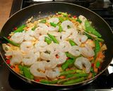 A picture of step 9 of Mike's Spicy Garlic Thai Shrimp & Rice.