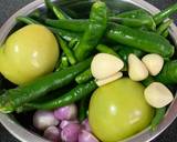 Indonesian Padang Style Green Chillies recipe step 1 photo