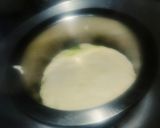A picture of step 5 of Tricolour trimix dhokla.