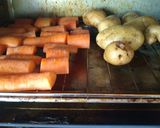 Foto del paso 1 de la receta: Matambrito en mostaza y miel a la chapa y verduras en vinagreta