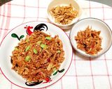 Foto langkah ke 10 dari resep Ikan Tongkol Suwir Manis/ Manis Pedas.