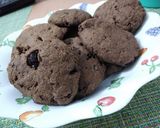 Foto del paso 4 de la receta: Galletas de harina integral, sabor chocolate con pasas