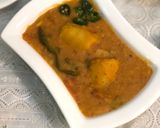صورة لخطوة 1 من وصفة عدس احمر بالبطاطس 😋