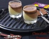 A picture of step 11 of Chocolate Vanilla Panna Cotta.