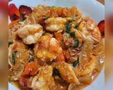 Foto langkah ke 5 dari resep Udang Saus Asam Manis.