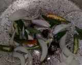 A picture of step 1 of Sausage Chutney Pasta.