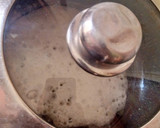 A picture of step 14 of Sinasir with spinach soup.