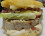 Foto del paso 11 de la receta: Arepa rellena de fiambre de pollo casero🫓🥙🥯