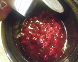 A picture of step 2 of Easy crockpot cherry cobbler.