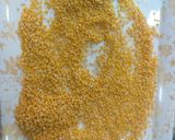 A picture of step 1 of Moong dal halwa premix.